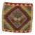 Kilim díszpárna 45x45 kézi szövésű párnahuzat