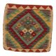 Kilim díszpárna 45x45 kézi szövésű párnahuzat