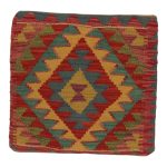 Kilim díszpárna 45x45 kézi szövésű párnahuzat