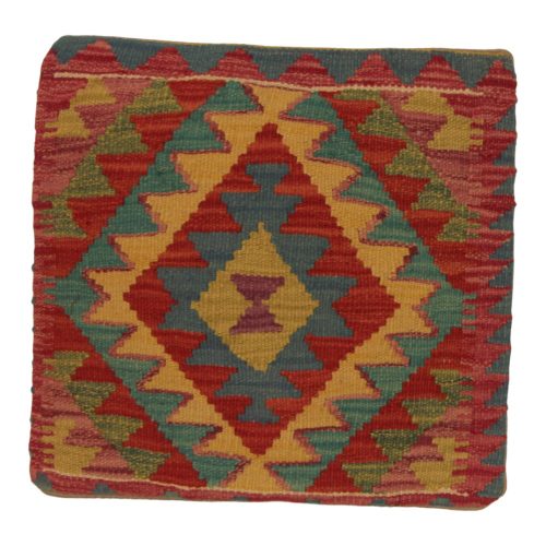 Kilim díszpárna 45x45 kézi szövésű párnahuzat