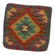 Kilim díszpárna 45x45 kézi szövésű párnahuzat