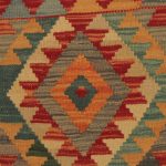 Kilim párna 45x45 kézi szövésű párnahuzat