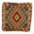Kézi szövésű Kilim párnahuzat 45x45 afgán díszpárna