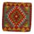 Kézi szövésű Kilim párnahuzat 45x45 afgán díszpárna