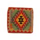 Kézi szövésű Kilim párnahuzat 45x45 afgán díszpárna