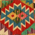 Kézi szövésű párna 45x45 Kilim párnahuzat