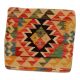 Kézi szövésű párna 45x45 Kilim párnahuzat