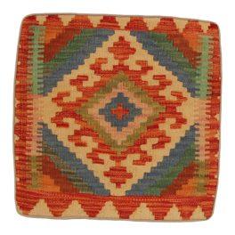 Kézi szövésű párnahuzat 45x45 Kilim díszpárna