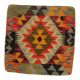 Kézi szövésű párnahuzat 45x45 Kilim díszpárna