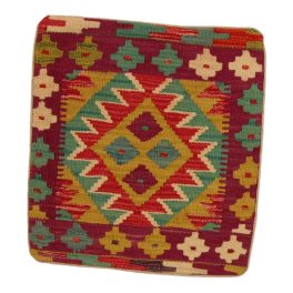 Kézi szövésű párnahuzat 45x45 Kilim díszpárna