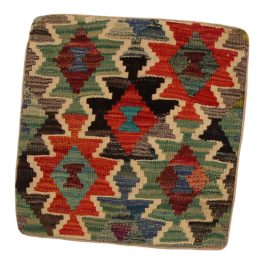 Kézi szövésű párnahuzat 45x45 Kilim díszpárna