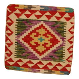 Kézi szövésű párnahuzat 45x45 Kilim díszpárna