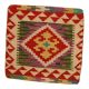 Kézi szövésű párnahuzat 45x45 Kilim díszpárna