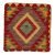 Kilim díszpárna 45x45 kézi szövésű Kelim párnahuzat