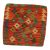 Kilim díszpárna 45x45 kézi szövésű Kelim párnahuzat