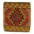 Kilim díszpárna 45x45 kézi szövésű Kelim párnahuzat