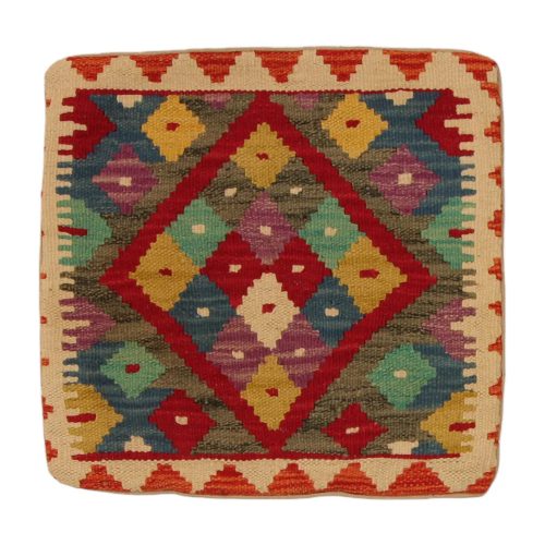 Kilim díszpárna 45x45 kézi szövésű Kelim párnahuzat