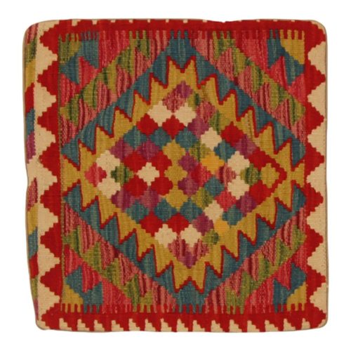 Kilim díszpárna 45x45 kézi szövésű párnahuzat