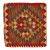 Kilim díszpárna 45x45 kézi szövésű párnahuzat