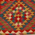 Kilim díszpárna 45x45 kézi szövésű párnahuzat
