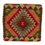 Kilim díszpárna 45x45 kézi szövésű párnahuzat