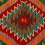 Kilim díszpárna 45x45 kézi szövésű párnahuzat