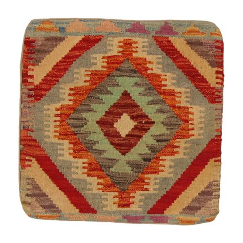 Kilim díszpárna 45x45 kézi szövésű párnahuzat