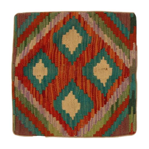 Kilim díszpárna 45x45 kézi szövésű párnahuzat