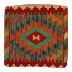 Kilim díszpárna 45x45 kézi szövésű párnahuzat