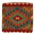 Kilim díszpárna 45x45 kézi szövésű párnahuzat