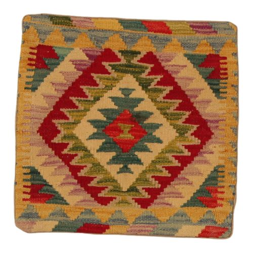Kilim díszpárna 45x45 kézi szövésű párnahuzat