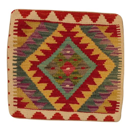 Kilim díszpárna 45x45 kézi szövésű párnahuzat