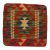 Kilim díszpárna 45x45 kézi szövésű párnahuzat