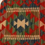 Kilim díszpárna 45x45 kézi szövésű párnahuzat