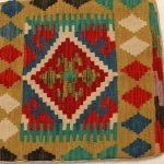 Kilim díszpárna 45x45 kézi szövésű párnahuzat