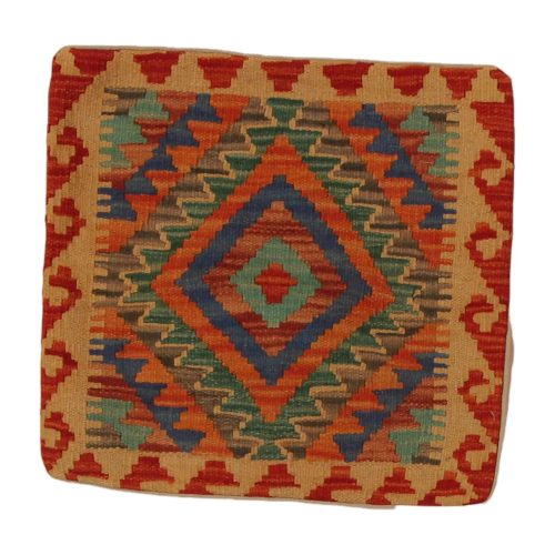 Kilim díszpárna 45x45 kézi szövésű párnahuzat