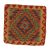 Kilim díszpárna 45x45 kézi szövésű párnahuzat