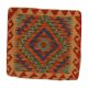 Kilim díszpárna 45x45 kézi szövésű párnahuzat