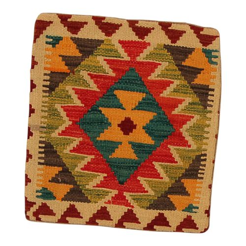 Kilim díszpárna 45x45 kézi szövésű párnahuzat