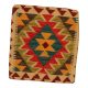 Kilim díszpárna 45x45 kézi szövésű párnahuzat