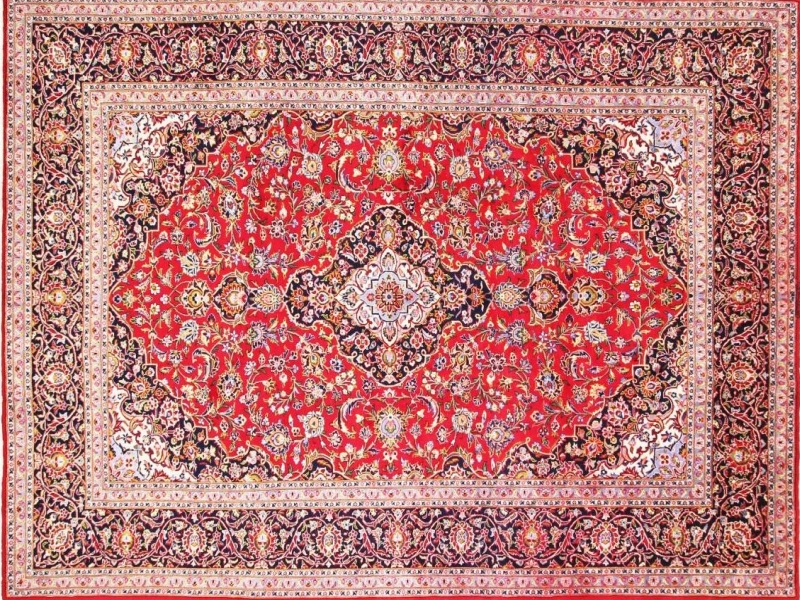 Kashan perzsa szőnyegek eredete